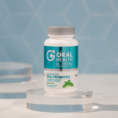 OUT WITH THE BAD, IN WITH THE GOOD!    Patented Great Oral Health System: Advanced Oral Probiotics, Remineralizing Toothpaste and Essential Oil Blend