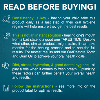 Dental Oral Probiotics with BLIS K12 & M18 – 7 Strains, 6 Billion CFU (Mint Flavor)