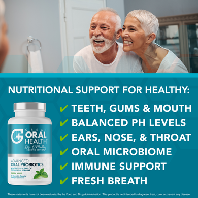 OUT WITH THE BAD, IN WITH THE GOOD!    Patented Great Oral Health System: Advanced Oral Probiotics, Remineralizing Toothpaste and Essential Oil Blend