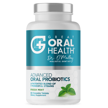 Dental Oral Probiotics with BLIS K12 & M18 – 7 Strains, 6 Billion CFU (Mint Flavor)